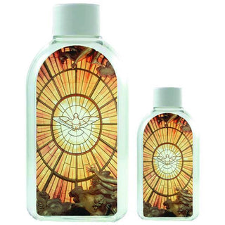 Large Plastic Holy Water Bottle - Holy Spirit 12-pack