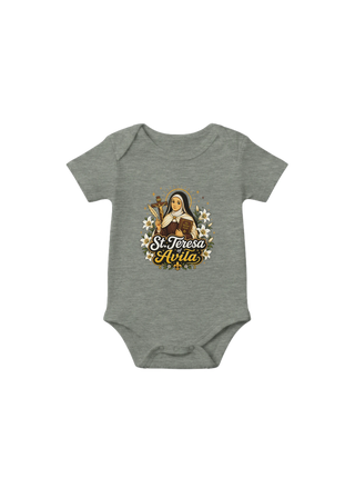 St. Teresa of Avila Baby Onesie - view 2