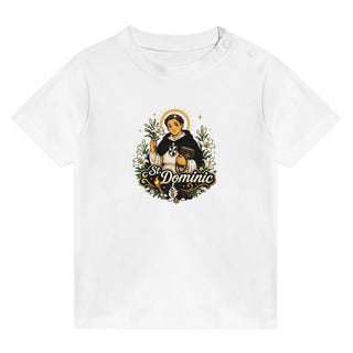 St. Dominic with Dog Baby T-Shirt - view 4