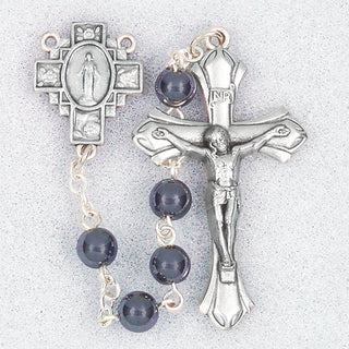 6MM Hematite Bead Rosary Boxed In 320 Box