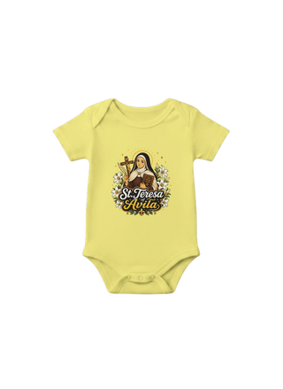 St. Teresa of Avila Baby Onesie - view 4