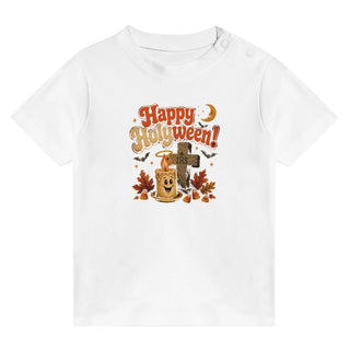 'Happy Holyween' Baby T-Shirt - view 4