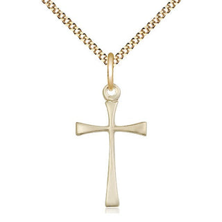 14kt Gold Filled Maltese Cross Medal Religious Jewelry