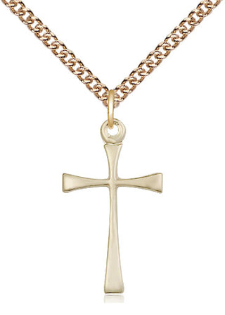 14kt Gold Filled Maltese Cross Medal Religious Jewelry
