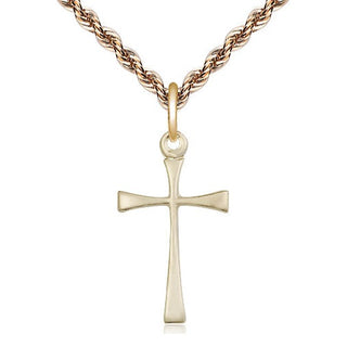 14kt Gold Filled Maltese Cross Medal Religious Jewelry