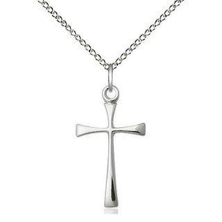 Sterling Silver Maltese Cross Medal Religious Jewelry