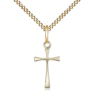 14kt Gold Filled Maltese Cross Medal Religious and Catholic Jewelry