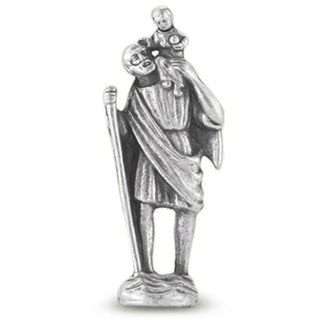 10-Pack - St. Christopher Pocket Statue