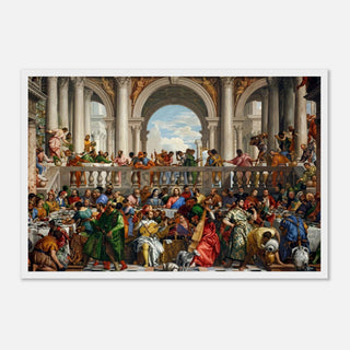 The Wedding Feast at Cana by Veronese Framed Print - view 8