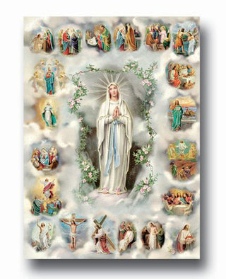 Mysteries Of The Rosaries 19X27 Poster