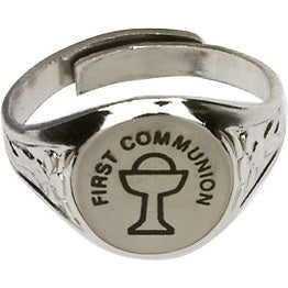 Silver Plated Communion Ring