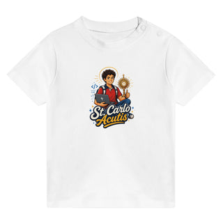 St. Carlo Acutis Baby T-Shirt - view 4