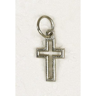 Bulk Modern Silver Tone Bracelet Cross