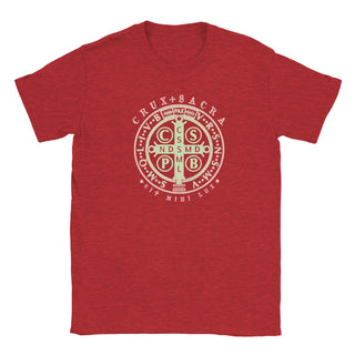 St. Benedict Medal Gradient T-Shirt - view 2