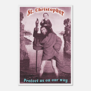 St. Christopher Prayer Framed Print - view 16