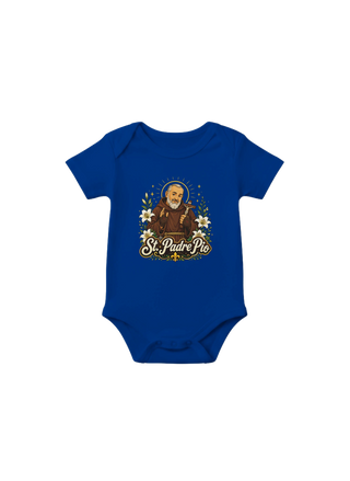 St. Padre Pio Baby Onesie - view 5