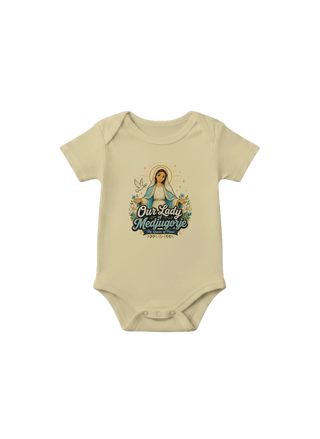 Our Lady of Medjugorje Baby Onesie - view 8