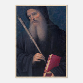St. Benedict Portrait Framed Print - view 12