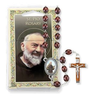 St Pio Specialty Rosary Boxed
