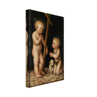 Christ Child and Infant St. John Canvas Print - view 4