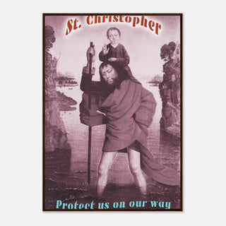 St. Christopher Prayer Framed Print - view 4