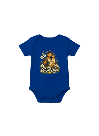 St. Joseph and Baby Jesus Baby Onesie - view 5