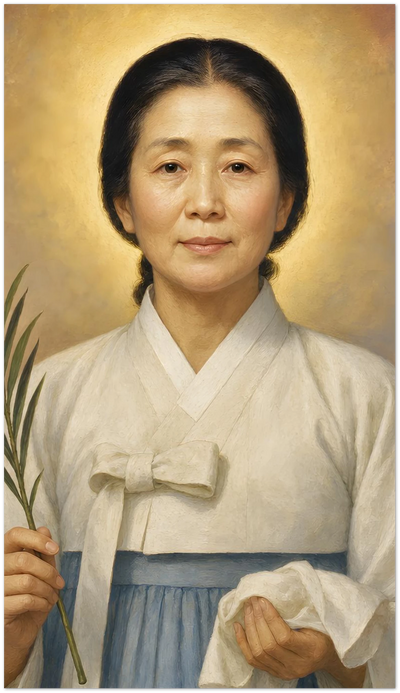 St. Barbara Cho Chung-i Holy Cards
