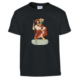 St. Christopher and Child Kids T-Shirt - view 5