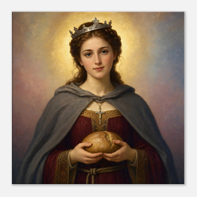 St. Elizabeth of Hungary - Devotional Canvas