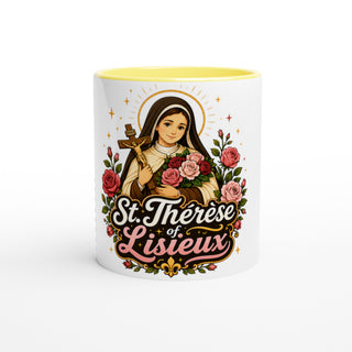 St. Thérèse of Lisieux Roses 11 oz Mug