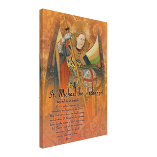 St. Michael the Archangel Prayer Canvas Print - view 5