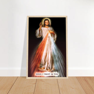 'Jesus, I Trust in You' Divine Mercy Framed Print - view 25