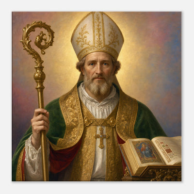 St. Hadulph - Devotional Canvas