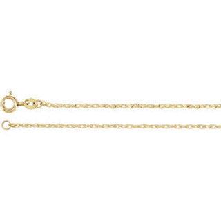 16-inch Rope Chain with Spring Ring - 14K Yellow Gold Gold Filled