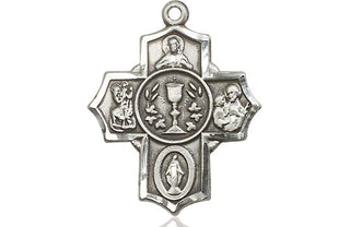 Pewter Communion 5-Way Medal