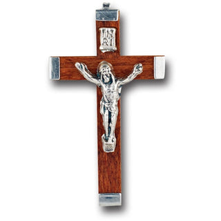 Brown Wood 2 1/2 Crucifix 25-Pack
