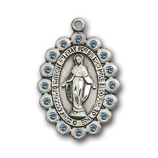 Sterling Silver Miraculous Medal