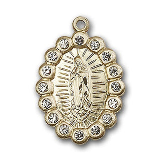 Gold-Filled Our Lady of Guadalupe Pendant