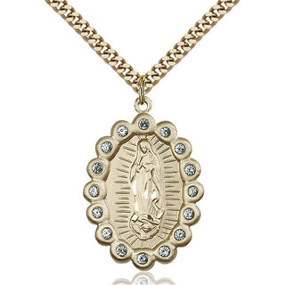 Gold-Filled Our Lady of Guadalupe Pendant