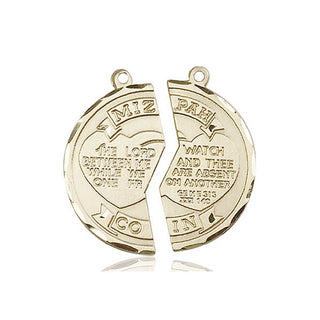 14kt Gold Miz Pah Coin Set Air Force Medal
