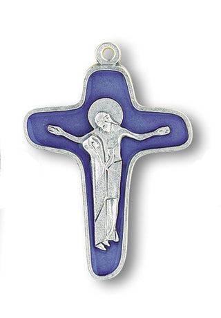 Cross With Blessed Mother And Son 25-Pack
