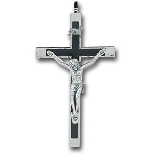 4" Nickel Bound Crucifix 2-Pack