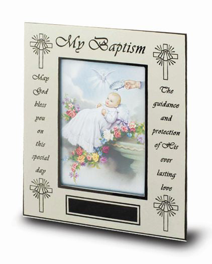 My Baptism Day Photo Frame - Silver | Shop – CatholicShop.com