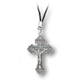 10-Pack - Pardon Crucifix On Black Cord
