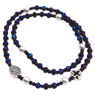4-pack - Purple Stretch Bracelet