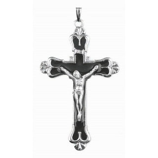 10-Pack - Black Nickel Cross