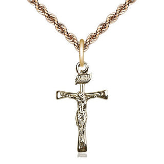 14kt Gold Maltese Crucifix Medal