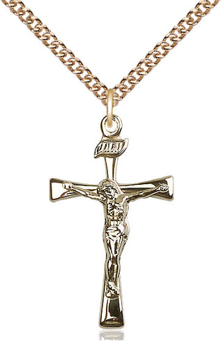 14kt Gold Maltese Crucifix Medal