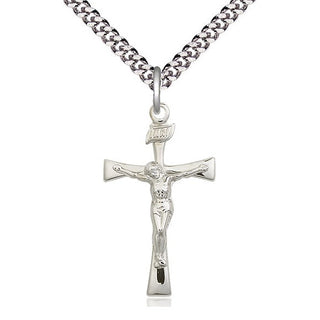 Sterling Silver Maltese Crucifix Medal Catholic Jewelry
