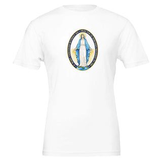 Miraculous Medal Blue and White T-Shirt - view 7